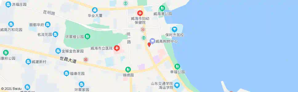 威海平安保险_公交站地图_威海公交_妙搜公交查询2025
