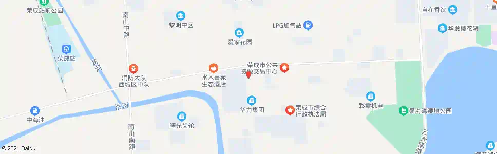 威海达因药业_公交站地图_威海公交_妙搜公交查询2025