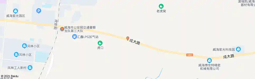 威海北虎口_公交站地图_威海公交_妙搜公交查询2025