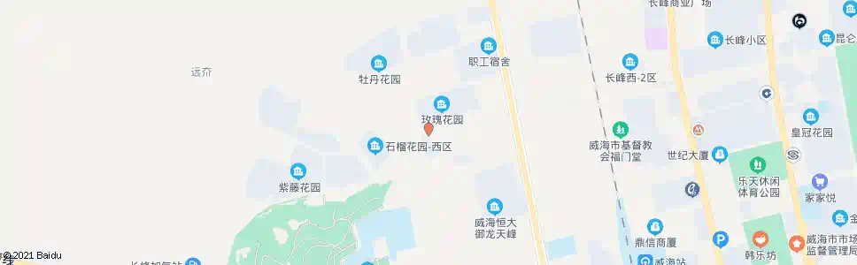威海宅库西_公交站地图_威海公交_妙搜公交查询2025
