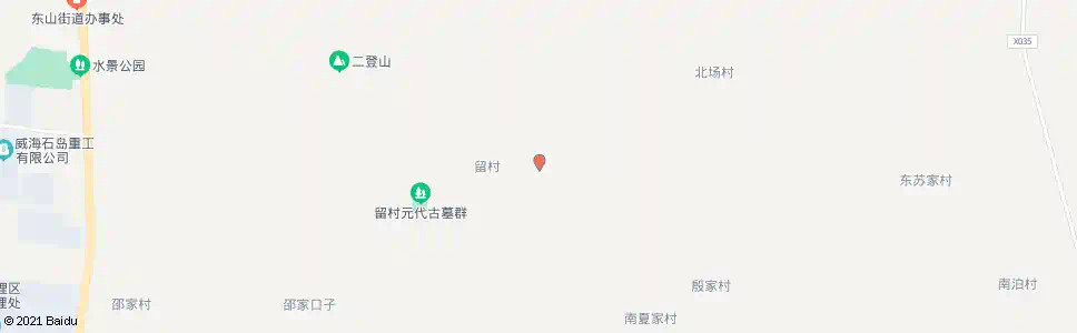 威海留村_公交站地图_威海公交_妙搜公交查询2025
