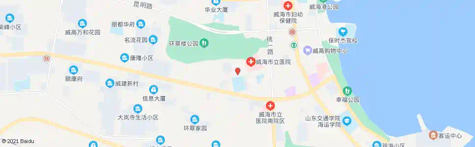 威海金猴集团(和平路)_公交站地图_威海公交_妙搜公交查询2025
