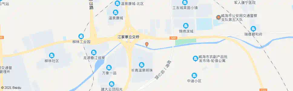 威海温泉明珠_公交站地图_威海公交_妙搜公交查询2025
