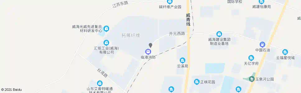 威海拓展碳纤维_公交站地图_威海公交_妙搜公交查询2025
