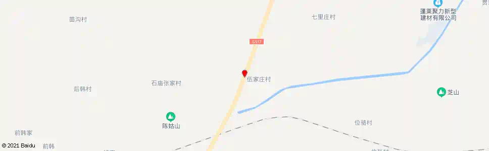 烟台伍庄_公交站地图_烟台公交_妙搜公交查询2025