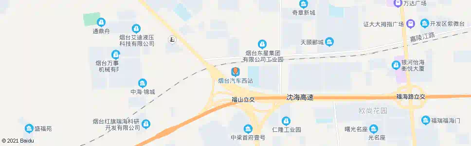 烟台汽车西站_公交站地图_烟台公交_妙搜公交查询2025