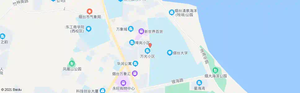 烟台烟台大学_公交站地图_烟台公交_妙搜公交查询2025