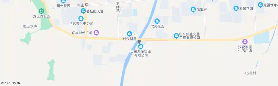 烟台鸿发实业_公交站地图_烟台公交_妙搜公交查询2025