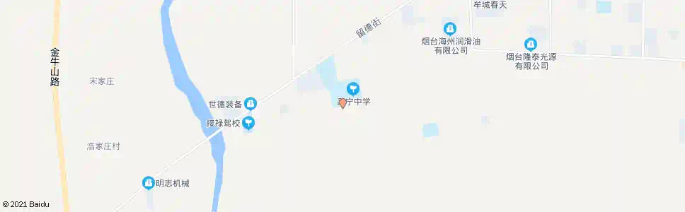 烟台武宁中学_公交站地图_烟台公交_妙搜公交查询2025