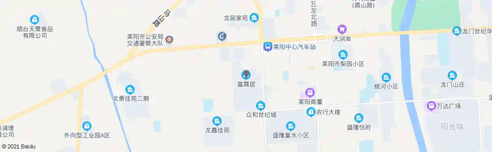 烟台富霖居_公交站地图_烟台公交_妙搜公交查询2025