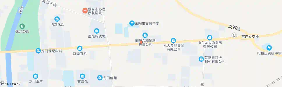 烟台果蔬市场_公交站地图_烟台公交_妙搜公交查询2025