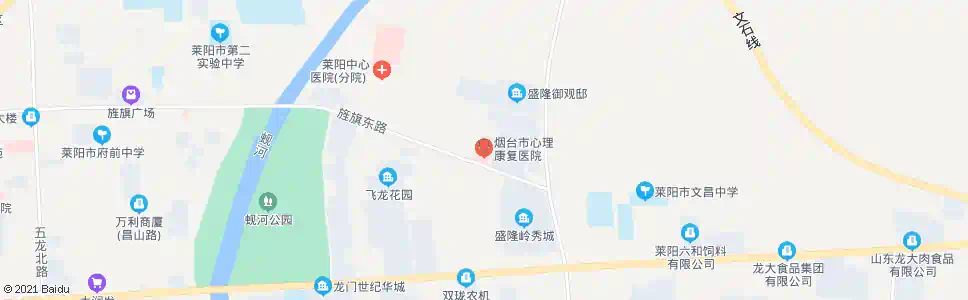 烟台心理康复医院_公交站地图_烟台公交_妙搜公交查询2025