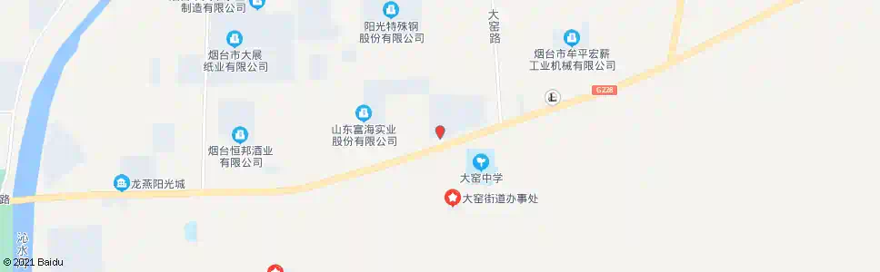烟台富海铝业_公交站地图_烟台公交_妙搜公交查询2025
