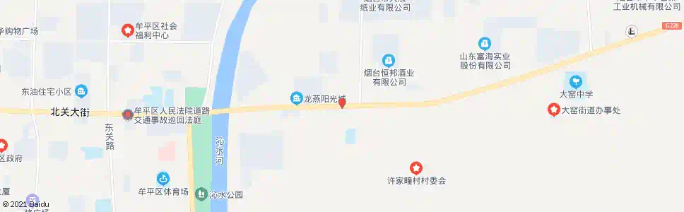 烟台仇家村_公交站地图_烟台公交_妙搜公交查询2025