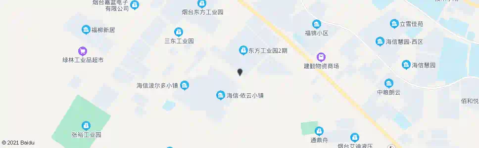 烟台海信依云小镇_公交站地图_烟台公交_妙搜公交查询2025