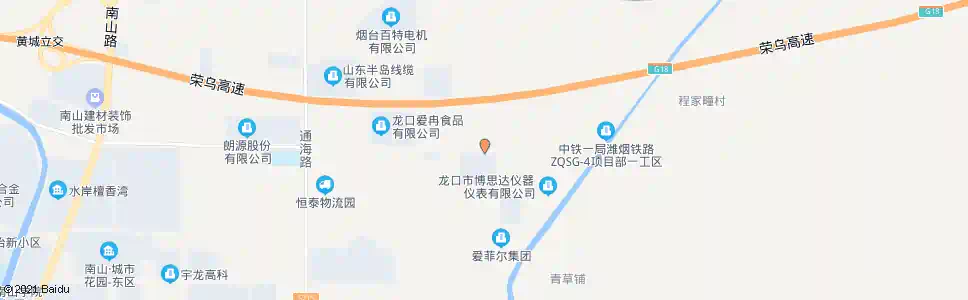烟台信达钢构_公交站地图_烟台公交_妙搜公交查询2025