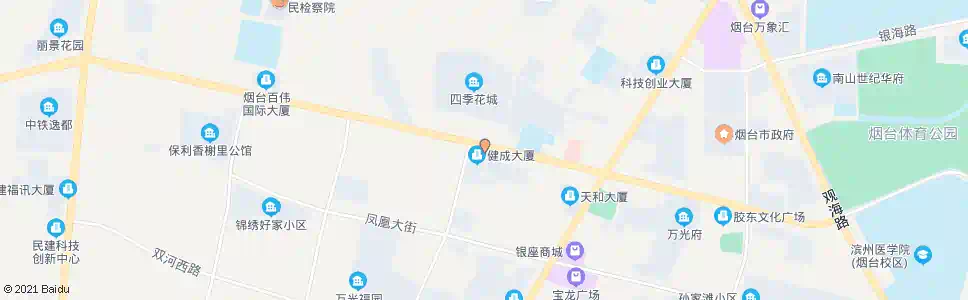 烟台莱山公安消防大队_公交站地图_烟台公交_妙搜公交查询2025