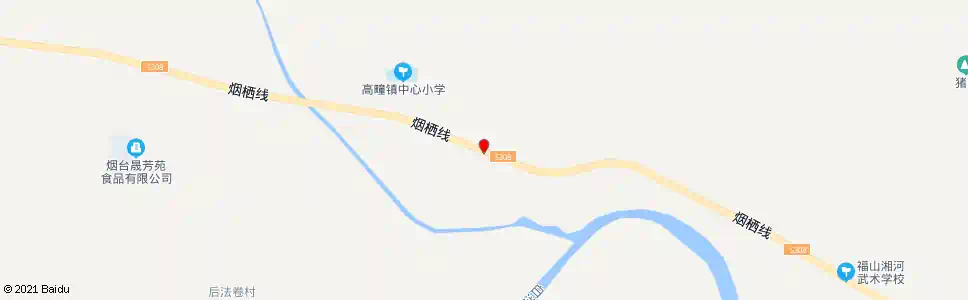 烟台高疃北村_公交站地图_烟台公交_妙搜公交查询2025