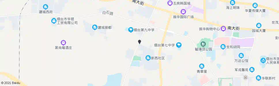 烟台新石南路_公交站地图_烟台公交_妙搜公交查询2025