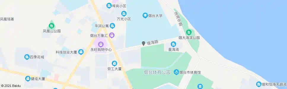 烟台烟台大学南门_公交站地图_烟台公交_妙搜公交查询2025