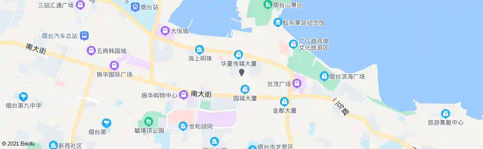 烟台汇丰广场_公交站地图_烟台公交_妙搜公交查询2025