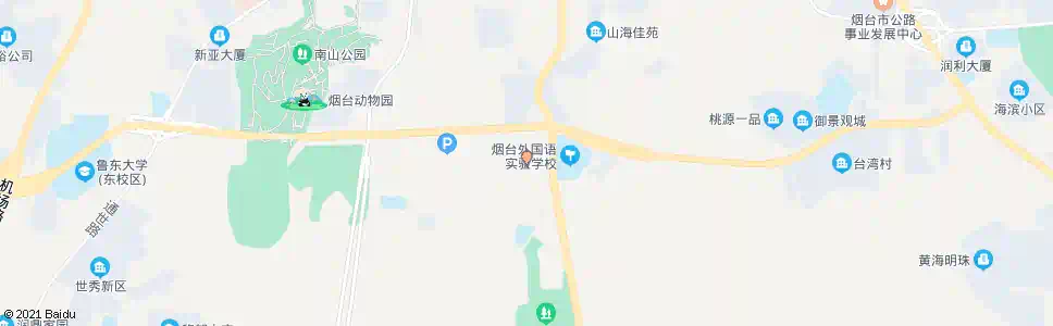 烟台奇山南街_公交站地图_烟台公交_妙搜公交查询2025