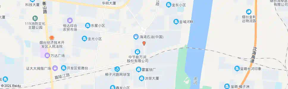 烟台五指山路北口_公交站地图_烟台公交_妙搜公交查询2025