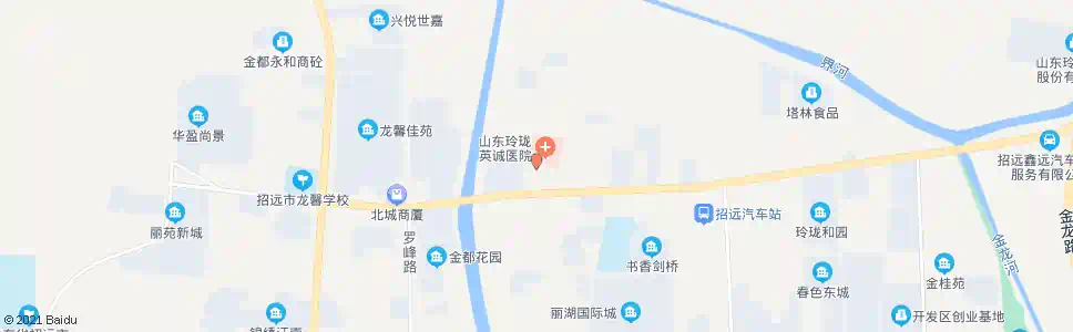 烟台玲珑英诚医院_公交站地图_烟台公交_妙搜公交查询2025