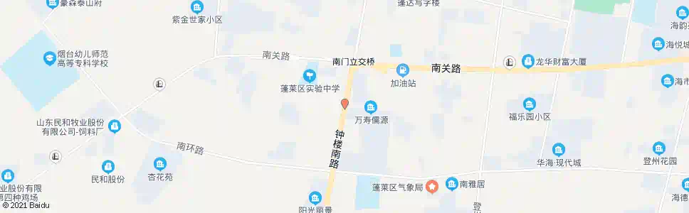 烟台蓬建_公交站地图_烟台公交_妙搜公交查询2025
