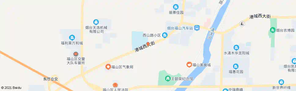 烟台福山一中公交场站_公交站地图_烟台公交_妙搜公交查询2025