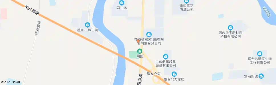 烟台自来水公司_公交站地图_烟台公交_妙搜公交查询2025