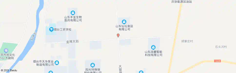 烟台石药百克_公交站地图_烟台公交_妙搜公交查询2025