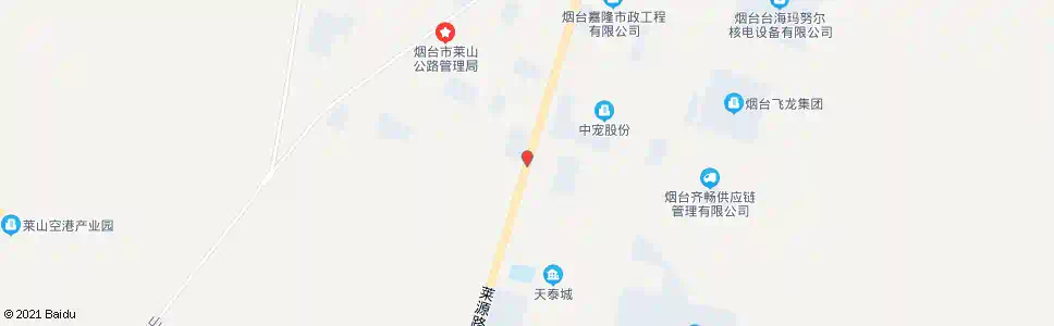 烟台北陈家疃_公交站地图_烟台公交_妙搜公交查询2025