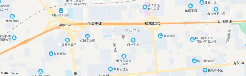 烟台福东工贸_公交站地图_烟台公交_妙搜公交查询2025