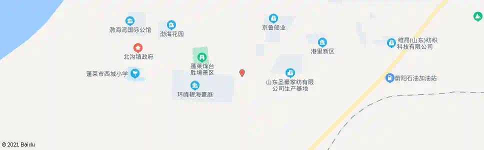 烟台烽台山中路_公交站地图_烟台公交_妙搜公交查询2025