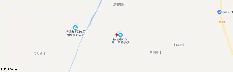 烟台泉兴学校_公交站地图_烟台公交_妙搜公交查询2025