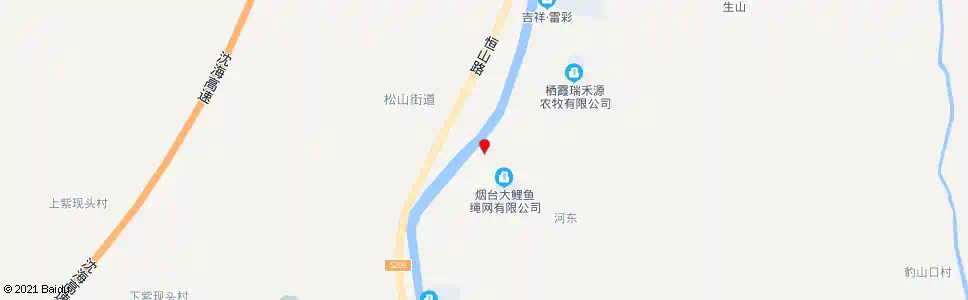 烟台河东村_公交站地图_烟台公交_妙搜公交查询2025