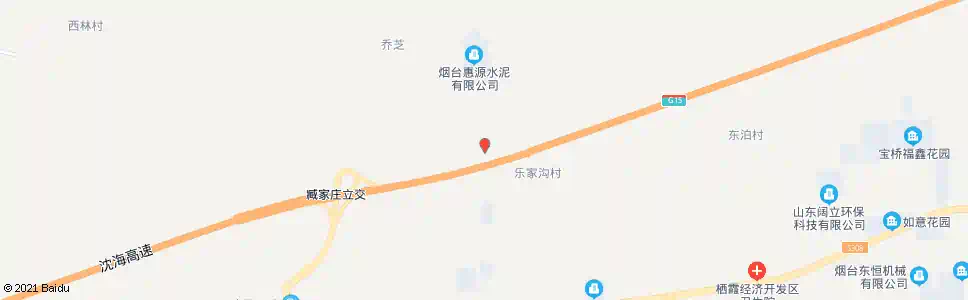 烟台东林村_公交站地图_烟台公交_妙搜公交查询2025