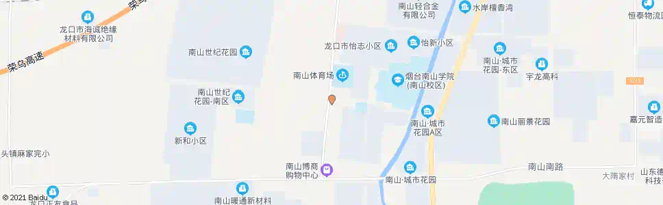烟台南山总部_公交站地图_烟台公交_妙搜公交查询2025