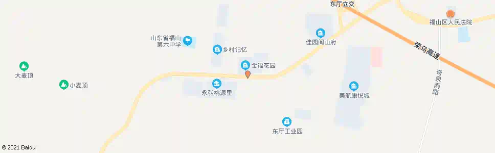 烟台桃园_公交站地图_烟台公交_妙搜公交查询2025