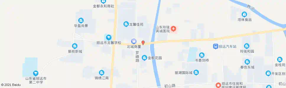 烟台北城商厦_公交站地图_烟台公交_妙搜公交查询2025
