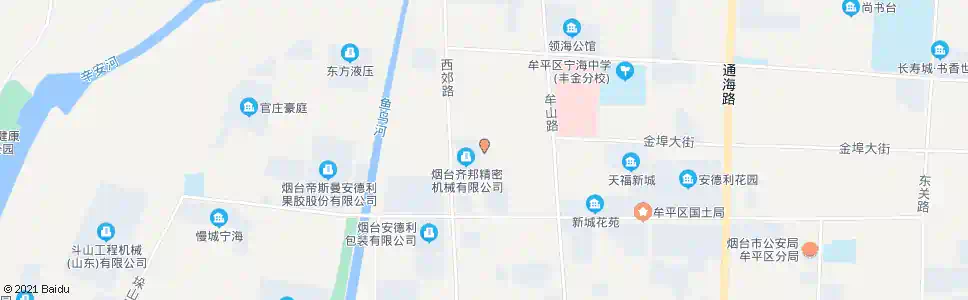 烟台贵家疃_公交站地图_烟台公交_妙搜公交查询2025