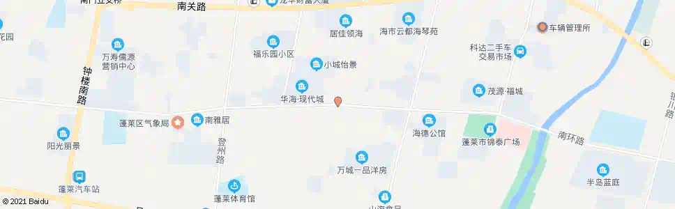 烟台宁家甸_公交站地图_烟台公交_妙搜公交查询2025