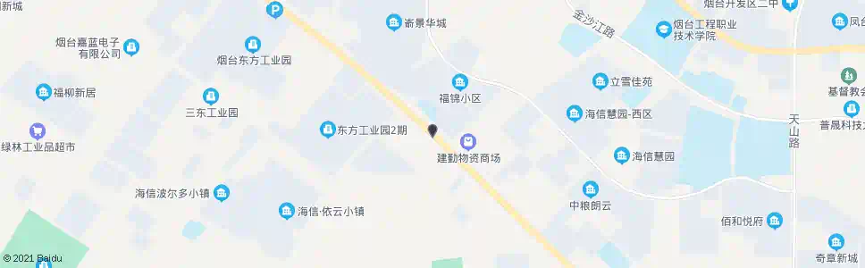 烟台中泰公司_公交站地图_烟台公交_妙搜公交查询2025