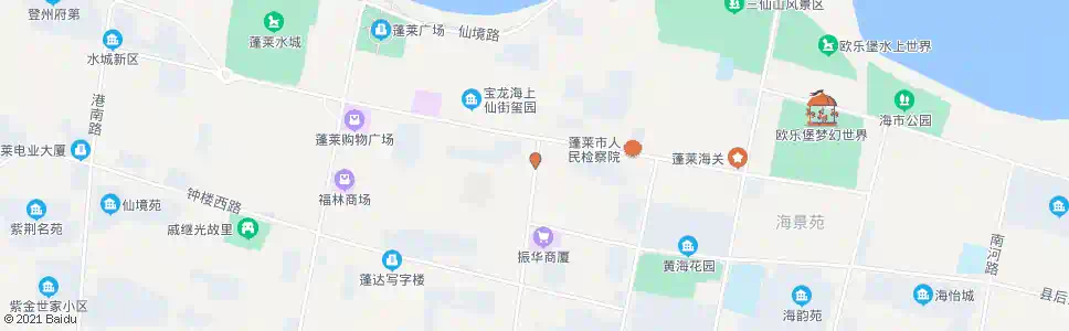 烟台汇泉大酒店_公交站地图_烟台公交_妙搜公交查询2025
