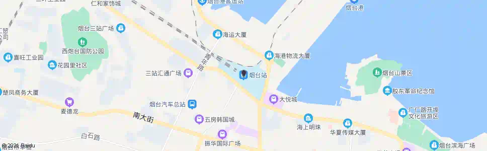 烟台烟台国治_公交站地图_烟台公交_妙搜公交查询2025