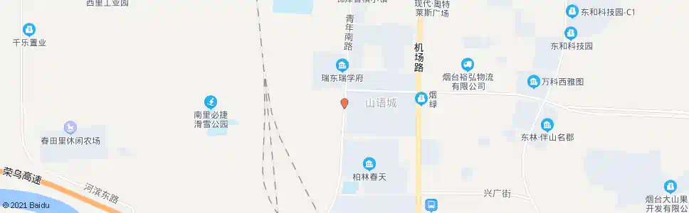 烟台姜家疃南站_公交站地图_烟台公交_妙搜公交查询2025