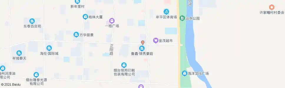烟台锦绣豪庭_公交站地图_烟台公交_妙搜公交查询2025