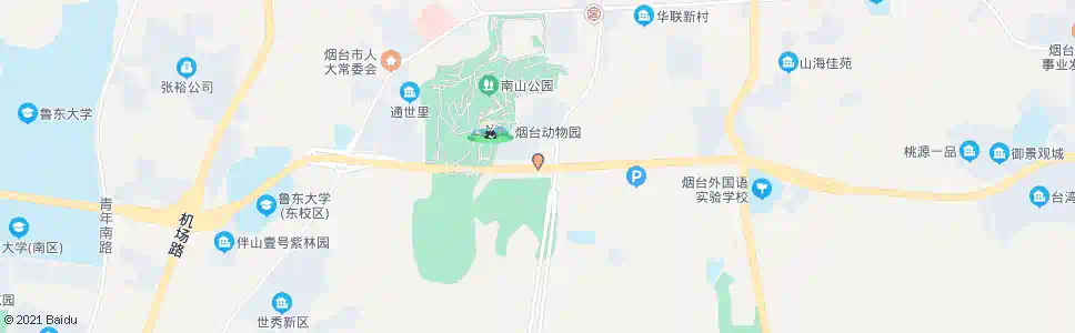 烟台南山隧道东站_公交站地图_烟台公交_妙搜公交查询2025