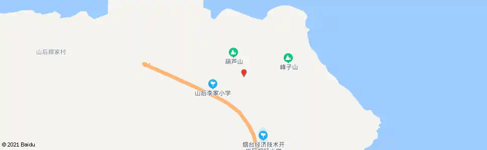 烟台后李家_公交站地图_烟台公交_妙搜公交查询2025